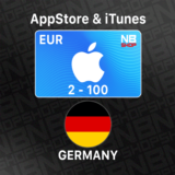 Карты Apple iTunes 2 - 100 EUR (Germany) Германия