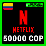 АВТО Карта пополнения Netflix 50000 COP КОЛУМБИЯ 24/7