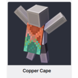 MINECRAFT【Copper Cape】ПЛАЩ ✦СКИН✦JAVA & BEDROCK /GLOBAL