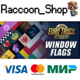 Euro Truck Simulator 2 - Window Flags DLC * STEAM RU🔥