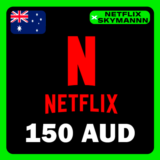 АВТО Карта пополнения Netflix 150 AUD АВСТРАЛИЯ 24/7