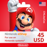 24/7 АВТО | Nintendo eShop 45 USD (подарочная карта)