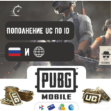 PUBG MOBILE GLOBAL 10—16200 UC по ID