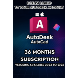 Оригинальная лицензия Autodesk AutoCAD с 3-летней подпи