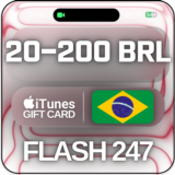 iTunes Brazil Giftcard |  20- 200 BRL  | AUTO 24/7