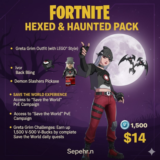 Fortnite Hexed & Haunted Pack