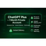 ChatGPT Plus 1 месяц — личный приватный аккаунт