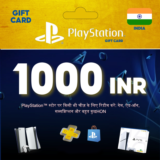 Карта пополнения PlayStation PSN 1000 INR ИНДИЯ
