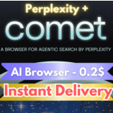 Perplexity Pro + Comet | 1 месяц | Мгновенная доставка