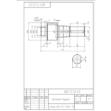 И00.72.00.05 шестерня ведущая - чертеж детали