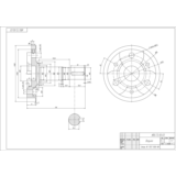 И00.72.00.03 водило - чертеж детали