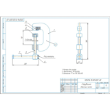 Струбцина - сборочный, спецификация, деталировка