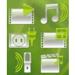 Collection of icons for web designers