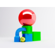 The scene for rendering (visualization)