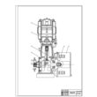 Longitudinal and cross sections of the compressor 2VM 20/9