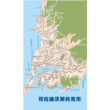 Vector map of the streets of Vladivostok Chinese (.eps)