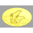 Composition "Dolphins" ArtCAM