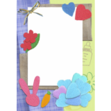 Детский фотоальбом Scrapbook - шаблоны для фотошопа.