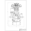 Longitudinal and cross sections of the motor 6CHN 15/18
