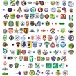 Football clubs in vector graphics