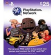 Playstation Network PSN  £25 (UK)