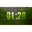 Green Digital Clock code activation