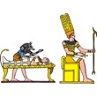 Africa. Egypt, pharaohs mask (127 clipart images).