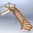 Ladder 011 (catalog 3D-Lessons for SolidWorks)