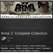 Arma II Complete Collection + DayZ ROW (Steam Gift)
