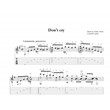 Do not Cry (Do not cry). The play guitar. Sheet tabs