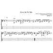 Give In To Me (Michael Jackson) Hom and tabs for guitar