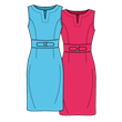 Pattern Dress-Case Model 1