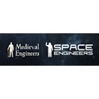 Medieval Engineers + Space Engineers (ROW account)