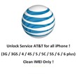 Factory unlocking Unlock service AT&T ATT USA for iPhon