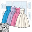 Pattern Elegant dresses for girls