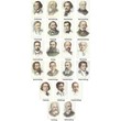 A collection of portraits of Russian composers