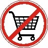Sticker. Entrance with shopping carts prohibited. Forma