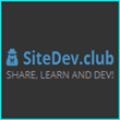 SiteDev.club account - account on SiteDev.club