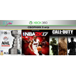 NBA 17 / NHL Legacy Edition +3игры ( Xbox 360 ) общий