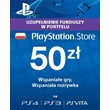 🔶PSN 50 Zloty Poland [Top-Up Wallet] Official Key