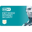 ESET NOD32 INTERNET SECURITY - renewal 3 PC 1 Year