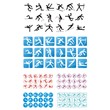 Kinds of sports. Icons-icons. In the vector (Corel Draw