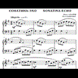 7с20 Sonatina-Echo, PAVEL ZAKHAROV / for piano