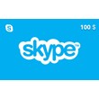 Skype Gift Card 100 USD US-region
