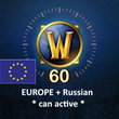 World of Warcraft 30 days Time Card + Classic EU/RU 🟢