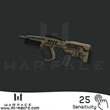 Macro on Tavor CTAR-21 for the game WarFace | 25 (ЛКМ)