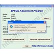 Epson L6160, L6170, L6190 Adjustment Program