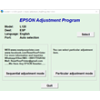 Epson L120 Adjustment program