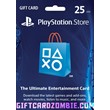 PlayStation Network USA (PSN) 25$ USD Gift Card