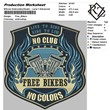 Biker´s patches - Life_FREE